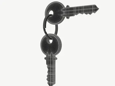 normal key set 3D model