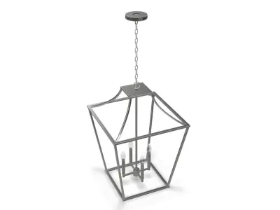 Laurel Ridge Lantern Pendant 4 Light 18 inch Low-poly 3D model