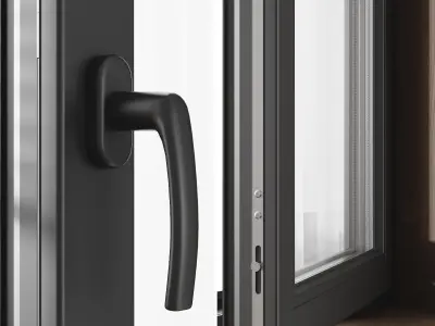 Modern windows 3 3D model