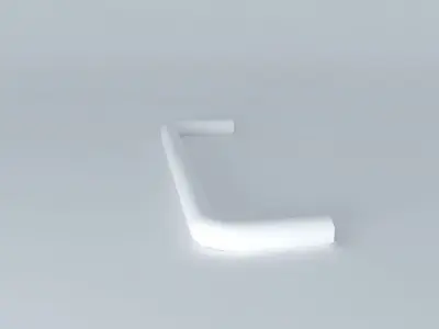 HDWDPULL4 towel bar Free 3D model