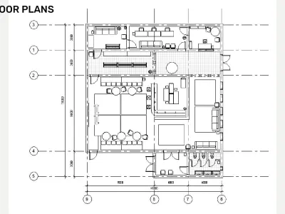 Night club - Revit 3D model
