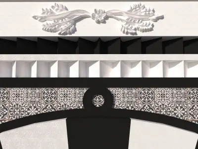 Tunisian door 3D model