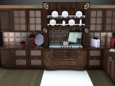 Modern Kitchen  3D model order
