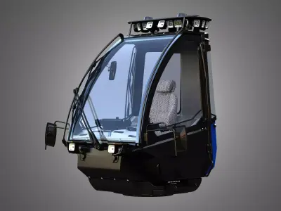 H21D Forestry Cabin 3D model