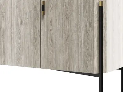 SIDEBOARD MEIER Low-poly 3D model