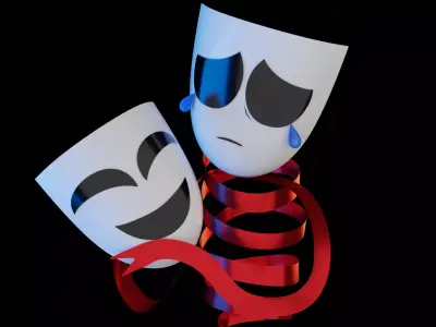 Gangle - The Amazing Digital Circus 3D model