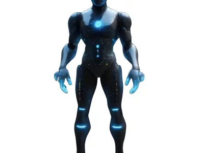 Sci-Fi Robot Warriors Collection 3D print model
