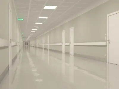 Hallway 11 3D model