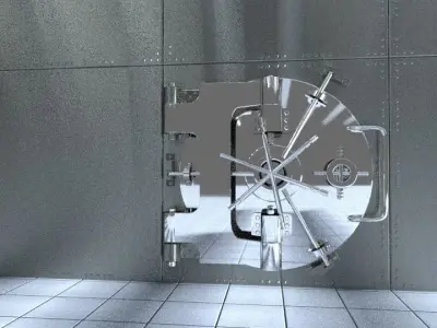 Bank Vault  3D model