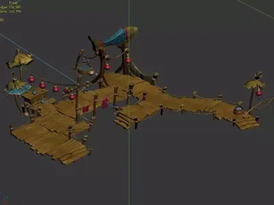 City - Pier 32 3D model