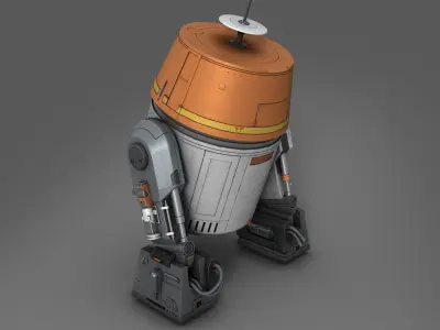 Star Wars C1-10P Chopper 3d model 3D model