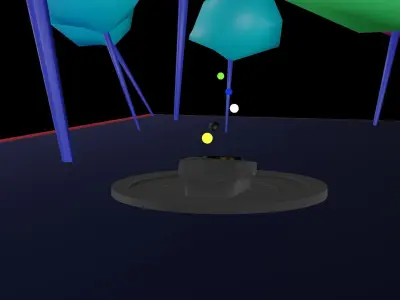 garohills scenes Low-poly 3D model