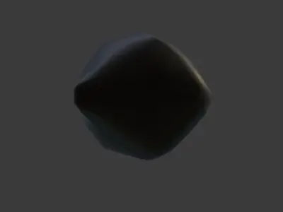 Lowpoly gameready Garbage bag V2 Free low-poly 3D model