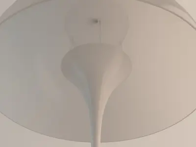 Verner Panton Panthella Floor lamp 3D model
