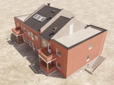 Redhouse 3D model