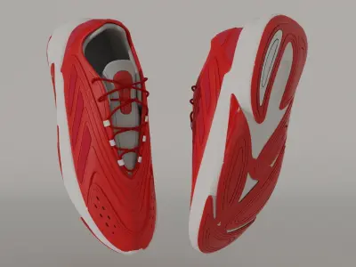 Adidas Ozelia Low-poly 3D model