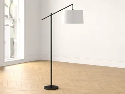 Dyanne TaskReading Floor Lamp 3D model