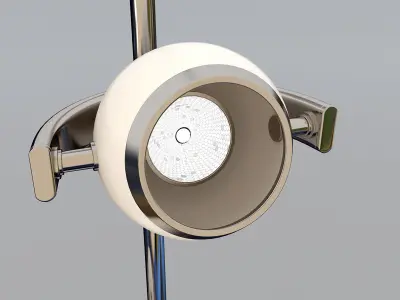 Modern Designer Lamp 3D model buy