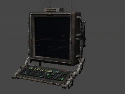 Computer Terminal 3D model