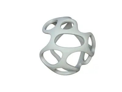 SciFi Cube Object No 28524 Low Poly Shape Texture