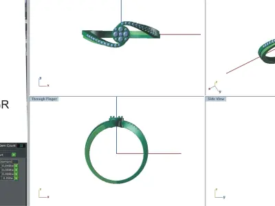 Ring - 83 3D print model
