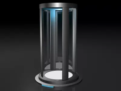 Sci Fi Liquid Incubator 3D model