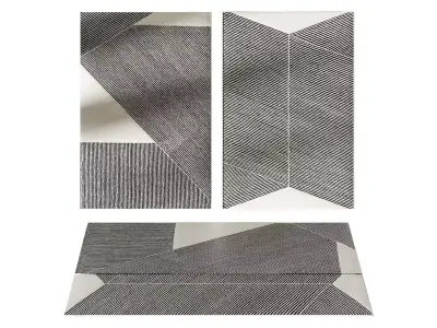 Rugs White Bernadotte Kylberg from NJRD 3D model