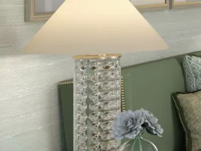 Hudson valley lighting Shelby table lamp 3D model