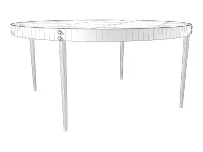 Small Table D5551 Free 3D model