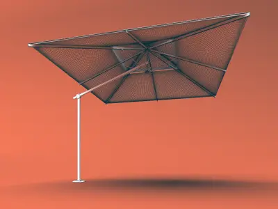 patio umbrella 02 3D model