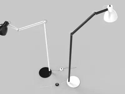 Lamps floor lamp 3D model