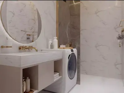 BATHROOM 3D model 37