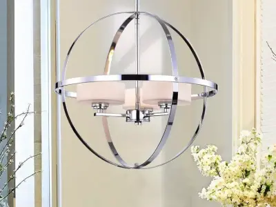 Mariah Light Globe Chandelier Free 3D model