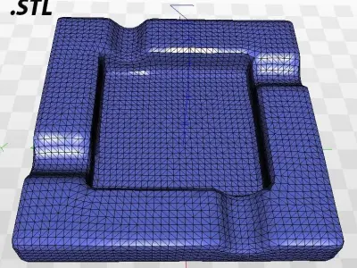 Ashtray and Cigar 3D model