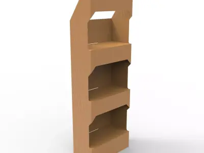 Point of Sale Cardboard Display Stand Texture