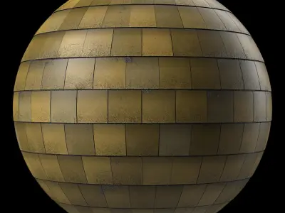 Roof Tile Materials 36- Concrete Roofing By 3 color Pbr 4k Texture