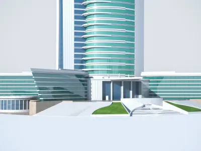 Almas tower - Dubai 3D model
