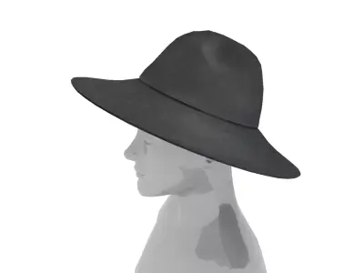 Classic Hat 3D model