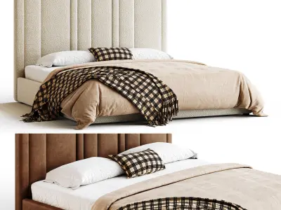 Bed WOODLAND 3D model
