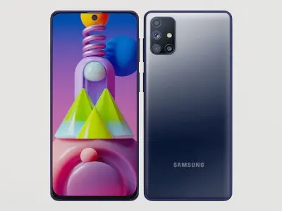 Samsung Galaxy M51 3D model