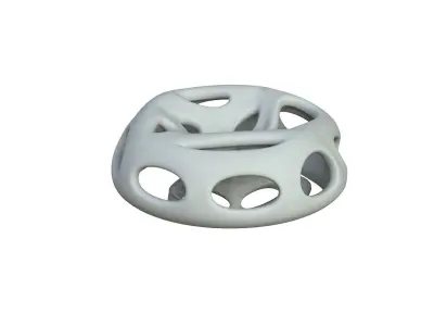 SciFi Cube Object No 66124 Low Poly Shape Low-poly 3D model