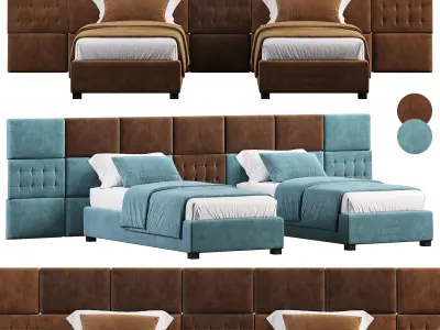 Marlene Bed By Twils 3D model