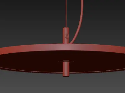 BLANCOWHITE PENDANT By Santa and Cole 3D model