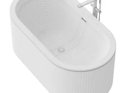 Bathtub Cielo Arcadia Cibele 3D model