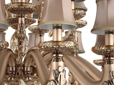 697212 Fastosita Osgona Chandelier 3D model