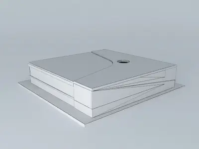 library building Free 3D model