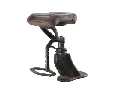 High-Quality Sci-Fi Chair Asset 3D model