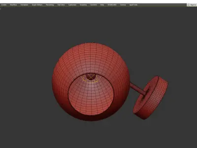 Arte Lamp Rosaria Low-poly 3D model