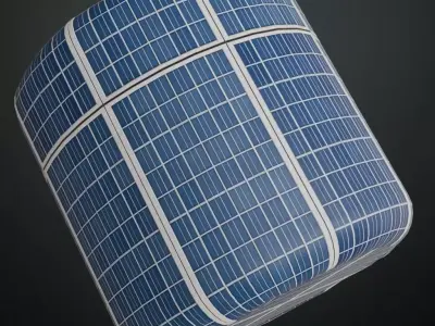 Solar Panel PBR Seamless Texture