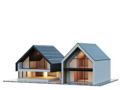 MODREN HOUS N4 3D model